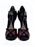 Roger Vivier Color Block Burgundy Purple Heels Size EU (IT) 38 / US 8 - photo 2