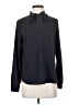 Lands' End 100% Polyester Black Long Sleeve Blouse Size 2 - photo 1