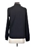 Lands' End 100% Polyester Black Long Sleeve Blouse Size 2 - photo 2