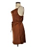 Motel 100% Polyester Brown Casual Dress Size XS - photo 5