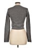Alice + Olivia Metallic Gray Wool Pullover Sweater Size L - photo 2