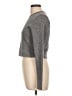 Alice + Olivia Metallic Gray Wool Pullover Sweater Size L - photo 5