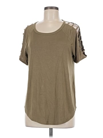 August Silk Short Sleeve T-Shirt (view 1)