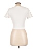 OQQ Ivory Short Sleeve Turtleneck Size L - photo 2