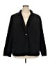 Liz Claiborne Solid Black Blazer Size 20 - photo 1