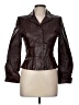 Split End Ltd. 100% Leather Burgundy Leather Jacket Size 9 - 10 - photo 1