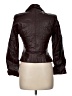 Split End Ltd. 100% Leather Burgundy Leather Jacket Size 9 - 10 - photo 2