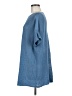 Peruvian Connection 100% Pima Cotton Blue Poncho Size Med - Lg - photo 5