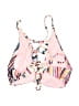 Unbranded Stripes Ivory Swimsuit Top Size M (estimated) - photo 2