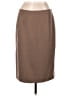 Pendleton Solid Brown Formal Skirt Size 12 - photo 1