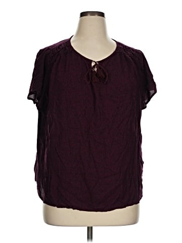 Evri Short Sleeve Blouse (view 1)