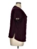 Evri Burgundy Short Sleeve Blouse Size 1X - photo 4