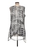 Fever 100% Polyester Silver Sleeveless Blouse Size L - photo 2