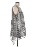 Fever 100% Polyester Silver Sleeveless Blouse Size L - photo 4