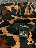 J.Crew 100% Polyester Animal Print Brown Casual Dress Size S - photo 7