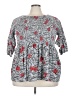 J.Jill Gray 3/4 Sleeve Blouse Size 3X - photo 1