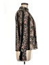 Unbranded Floral Black Long Sleeve Blouse Size M - photo 4