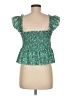 Assorted Brands Green Sleeveless Blouse Size M - photo 2