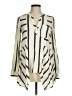Maeve 100% Rayon Stripes Ivory Kimono Size 6 - photo 1
