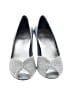 Stuart Weitzman Silver Heels Size 7 1/2 - photo 2