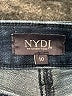 NYDJ Hearts Blue Jeans Size 10 - photo 7