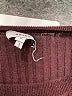 Reiss Burgundy Turtleneck Sweater Size S - photo 7