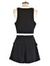 Amanda Uprichard 100% Polyester Color Block Black Romper Size M - photo 2