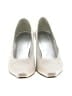 Stuart Weitzman Ivory Silver Heels Size 6 1/2 - photo 2