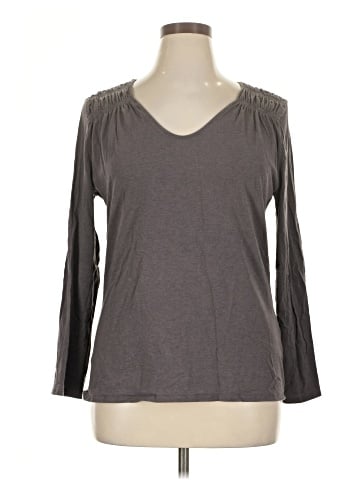 Garnet Hill 3/4 Sleeve Top (view 1)