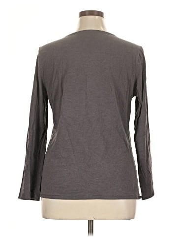 Garnet Hill 3/4 Sleeve Top (view 2)