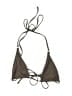 Unbranded Solid Brown Swimsuit Top Size S - photo 1