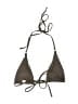 Unbranded Solid Brown Swimsuit Top Size S - photo 2