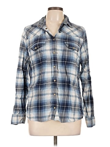 Jachs Girlfriend Long Sleeve Button-Down Shirt (view 1)