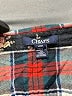 Chaps 100% Cotton Plaid Red Long Sleeve Button-Down Shirt Size L - photo 4