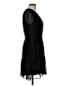 Taylor Polka Dots Black Cocktail Dress Size 12 - photo 4