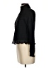Blue Tassel Black Long Sleeve Blouse Size XS - photo 5