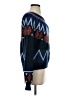 Sundry Chevron-herringbone Blue Pullover Sweater Size Sm (1) - photo 4