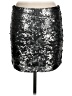 Divided by H&M Metallic Silver Formal Skirt Size M - photo 2