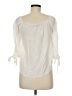 Ambiance 100% Rayon Ivory 3/4 Sleeve Blouse Size M - photo 2
