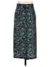 Unbranded Print Teal Formal Skirt Size 30 waist (estimated) - photo 2