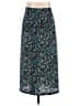 Unbranded Print Teal Formal Skirt Size 30 waist (estimated) - photo 1