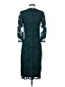 JS Collections 100% Polyester Teal Casual Dress Size 2 - photo 2