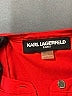 Karl Lagerfeld Paris 100% Polyester Red Sleeveless Blouse Size XS - photo 7