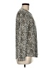 Chico's Animal Print Ivory Long Sleeve T-Shirt Size Med (1) - photo 4