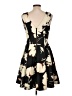 Maeve Print Black Cocktail Dress Size 12 - photo 2
