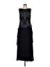 Assorted Brands 100% Polyester Black Cocktail Dress Size 12 - photo 1
