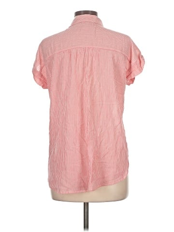 Ann Taylor LOFT Outlet Short Sleeve Button-Down Shirt (view 2)