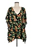 Xhilaration Black 3/4 Sleeve Blouse Size M - photo 1