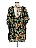 Xhilaration Black 3/4 Sleeve Blouse Size M - photo 2