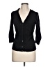Caslon 100% Cotton Black Cardigan Size L - photo 1